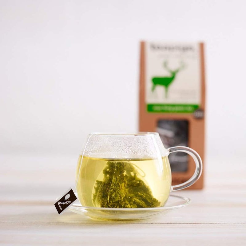 Teapigs Mao Feng Green Tea - 15 Biodegradable Tea Bags - Image 5